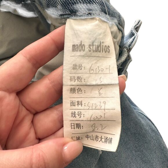MADO STUDIOS Japanese Selvedge Lightwash Vintage Denim Sz 32‎ - Picture 6 of 6